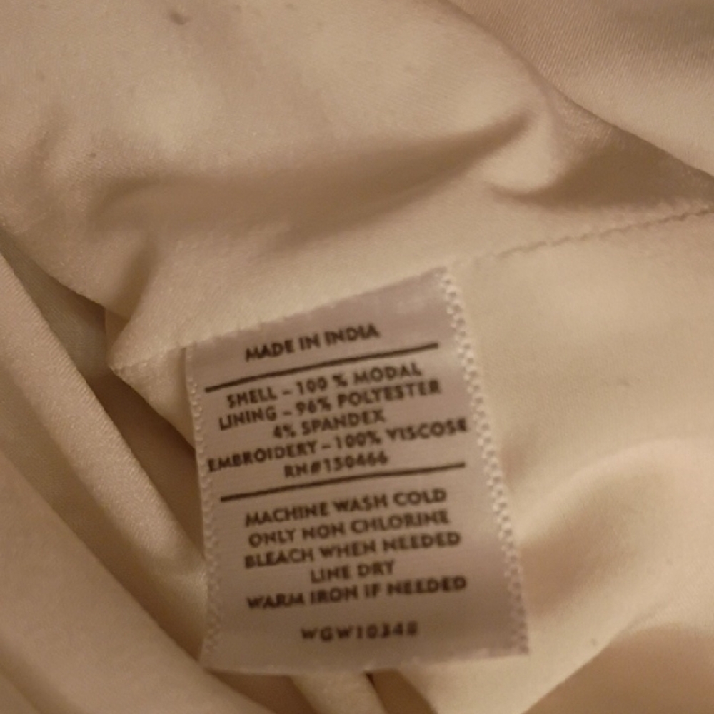 Market & Spruce White Eyelet Blouse - Picture 7 of 7